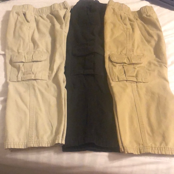 The Children's Place Bottoms Husky Boys Uniform Pull On Cargo Pants